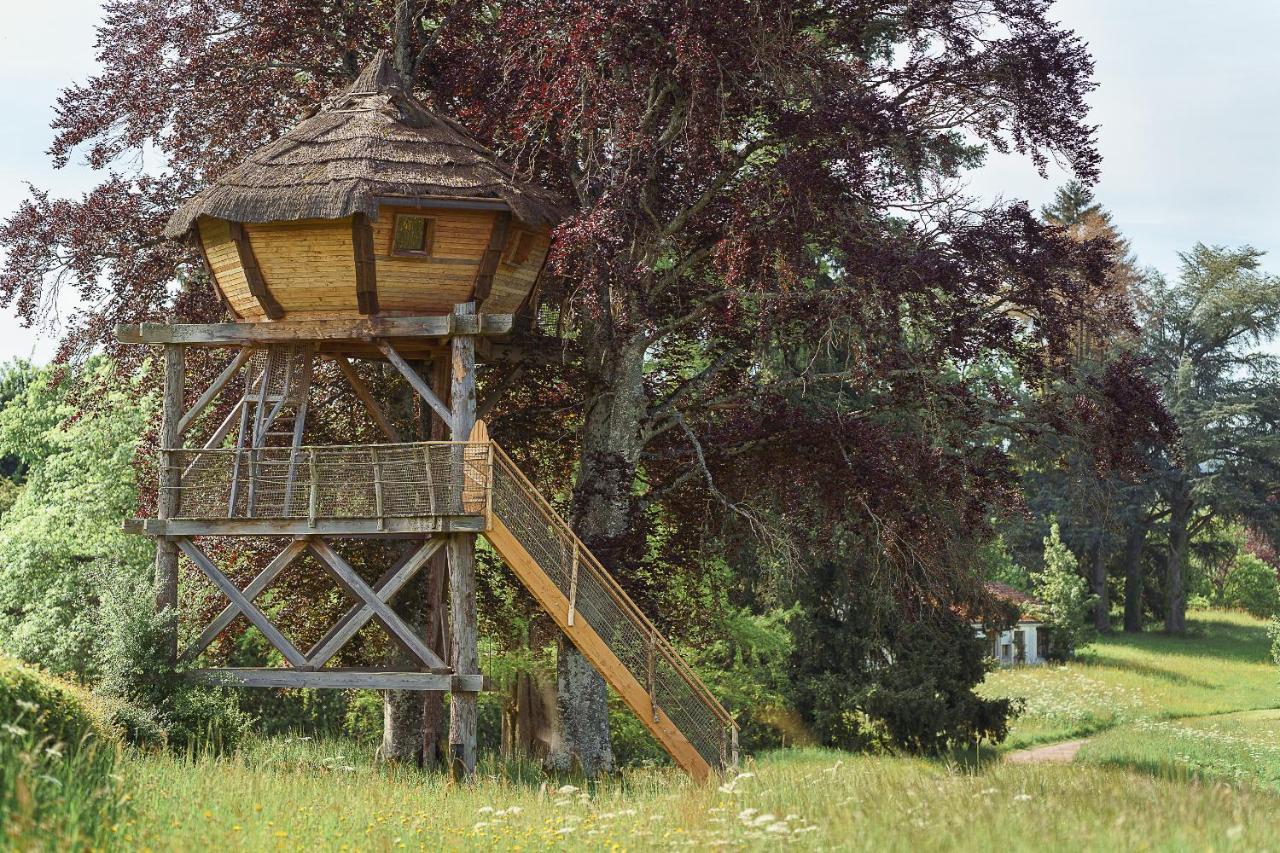 Cabane Perchee Dans Les Arbres Saint-Hilaire-en-Morvan Exteriér fotografie
